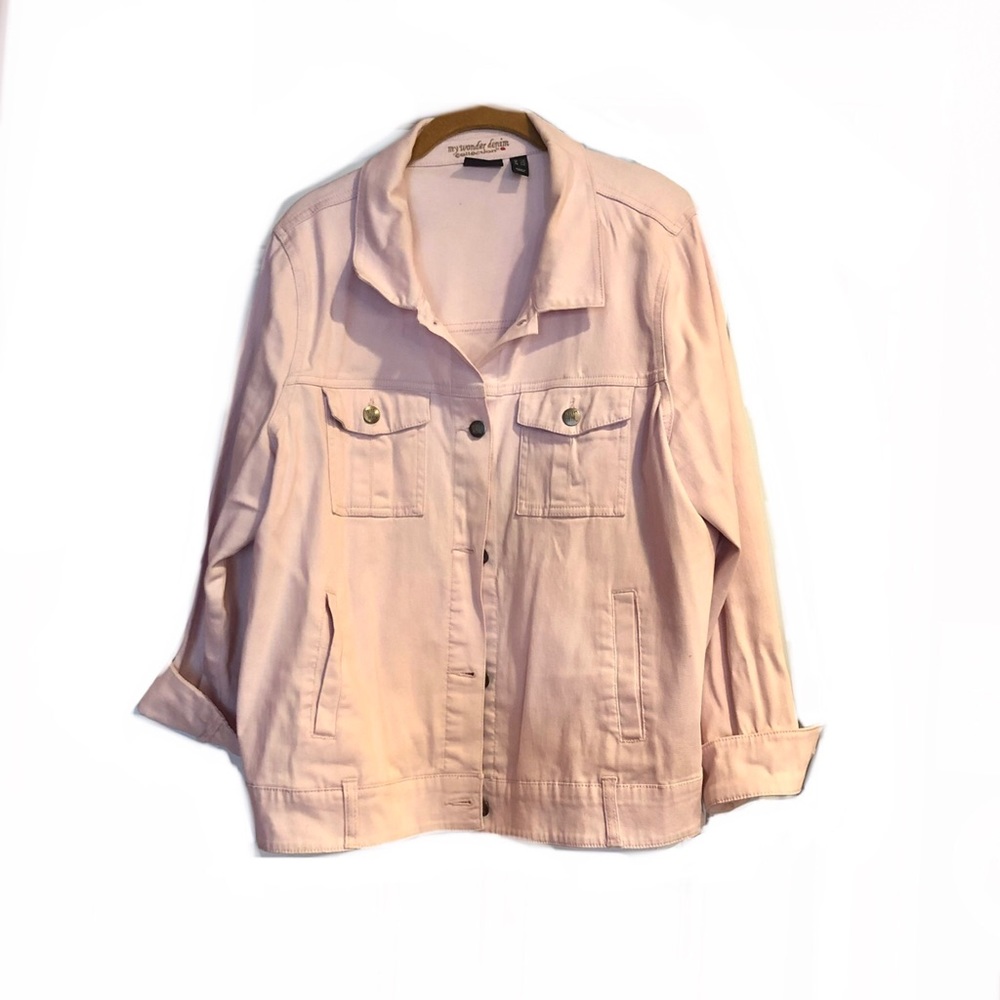 Light Pink Denim Jacket